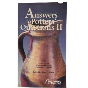 5/$12 Book Answers to Potters' Questions II Ceramics Monthly Pottery Butler